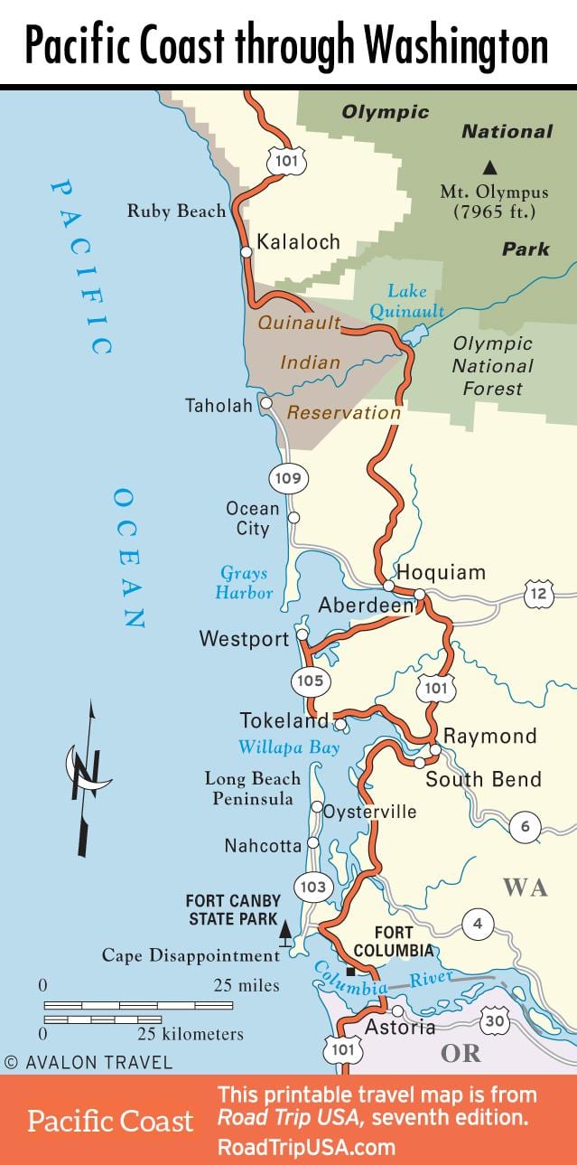 San Francisco littoral de la carte