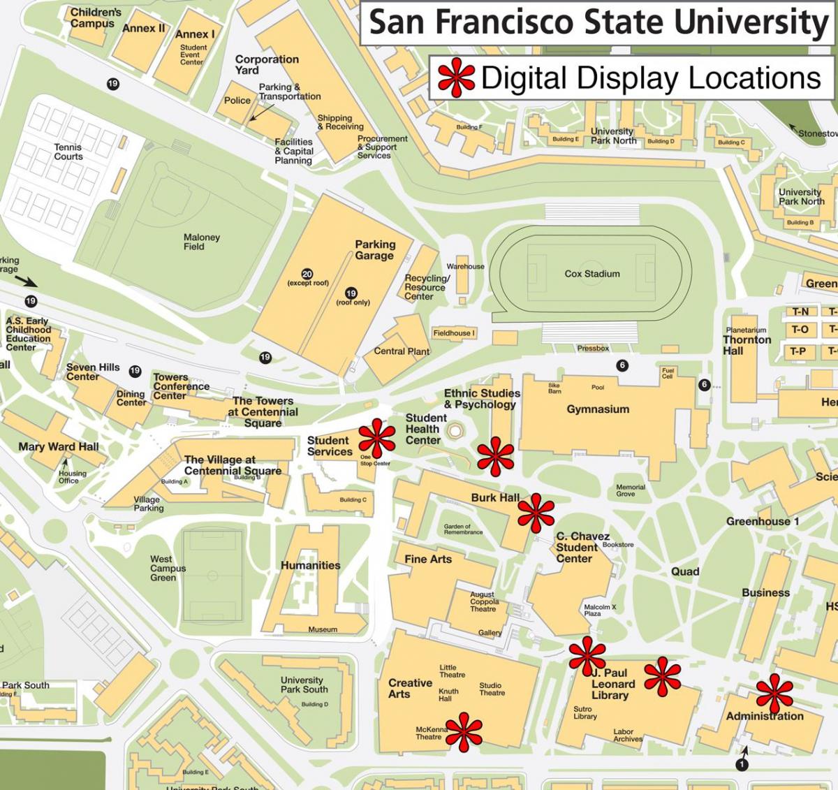San Francisco state university carte