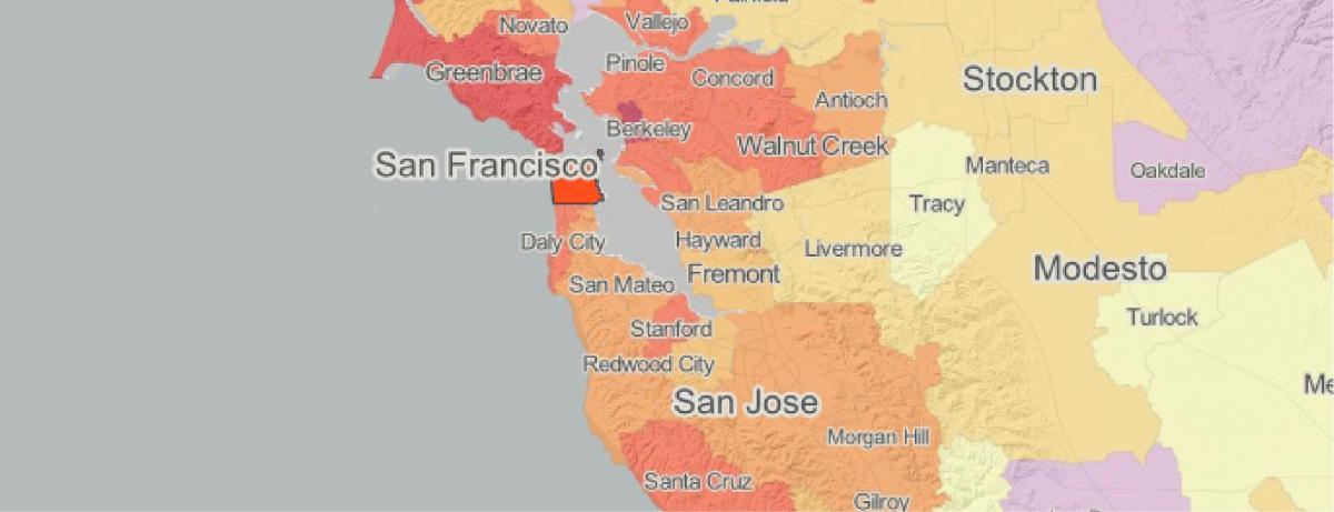 Carte de mapp San Francisco