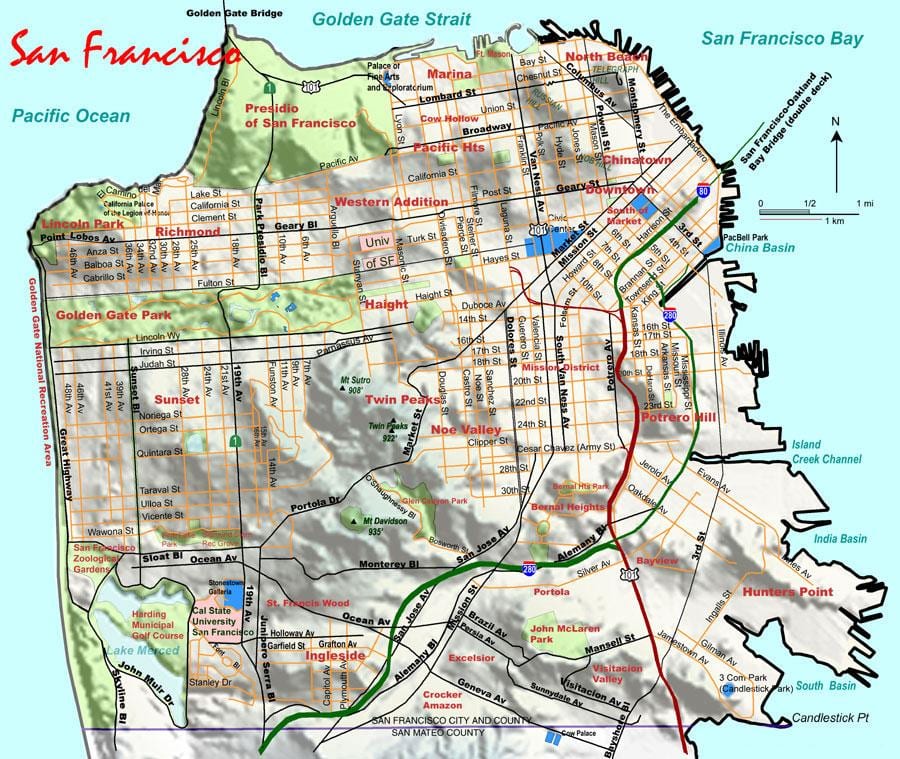ap de San Francisco élévation