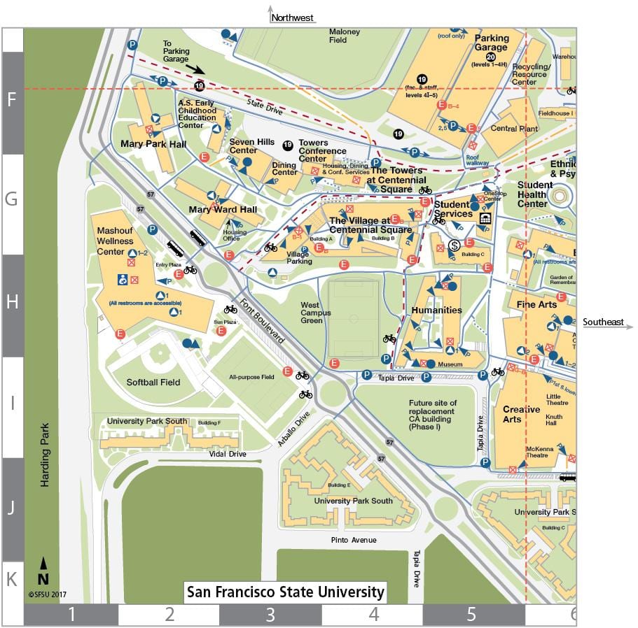 Carte de SF de l'état