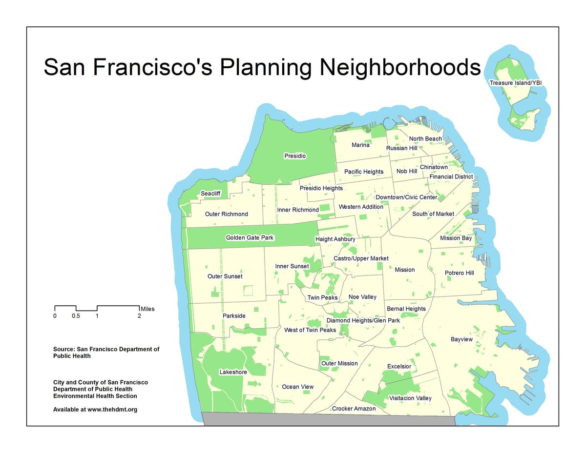 les informations de planification de la carte