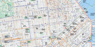 Carte détaillée de San Francisco