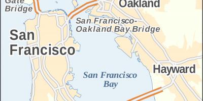 Carte de San Francisco golden gate bridge