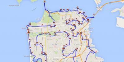 Carte de San Francisco pokemon