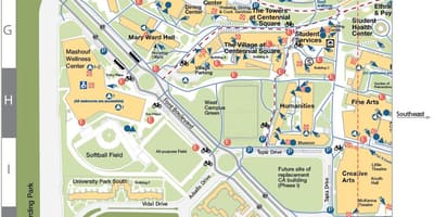 Carte de SF de l'état 