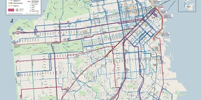 Carte de SF muni d'affiches